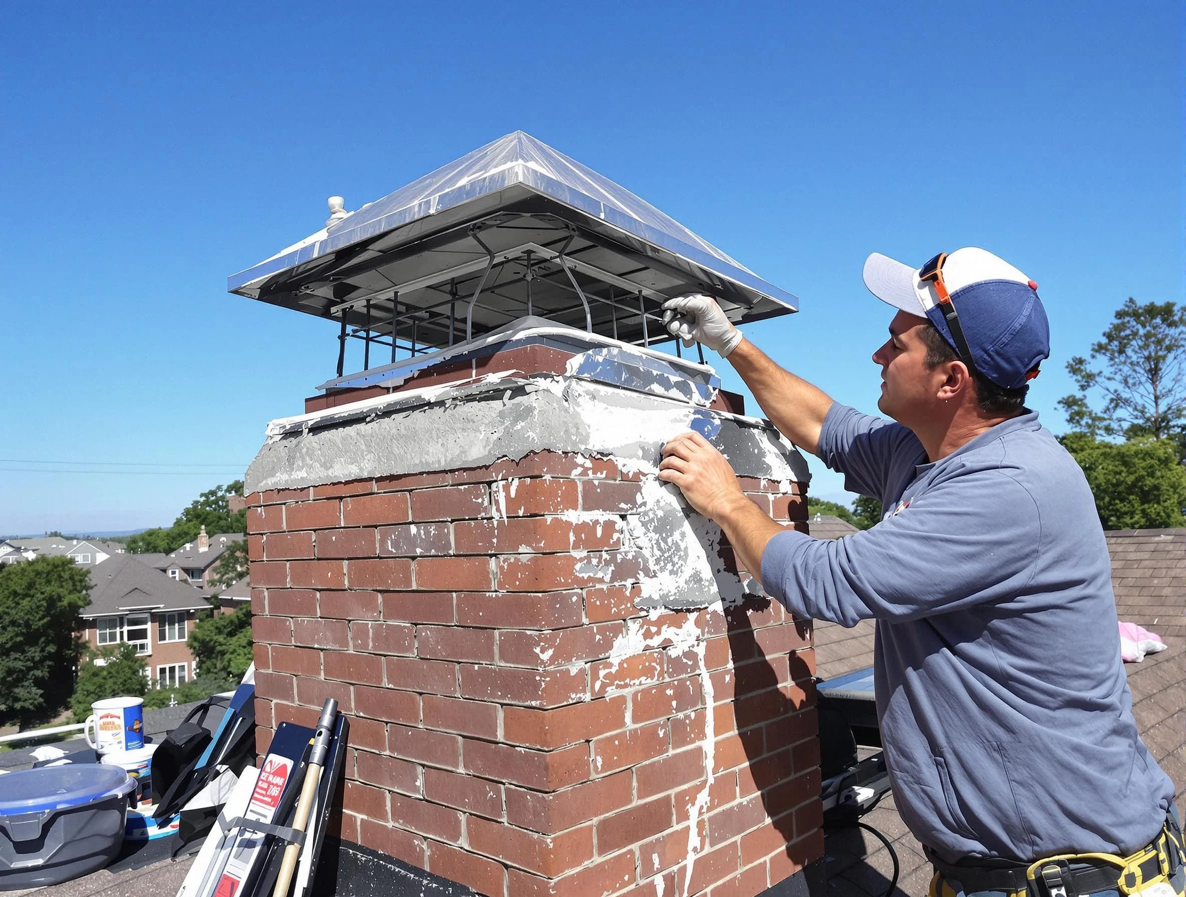 Chimney Crown Services in Howell