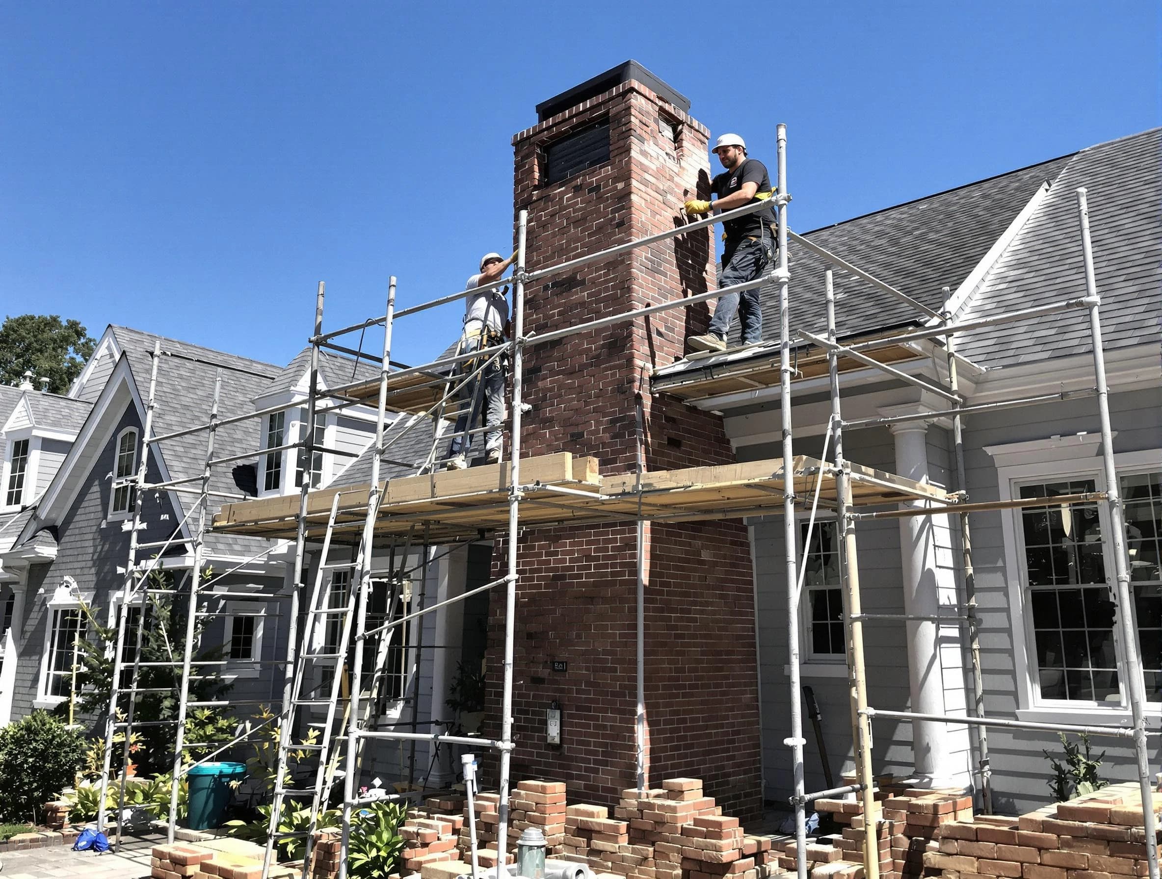 Chimney Rebuilding in Howell