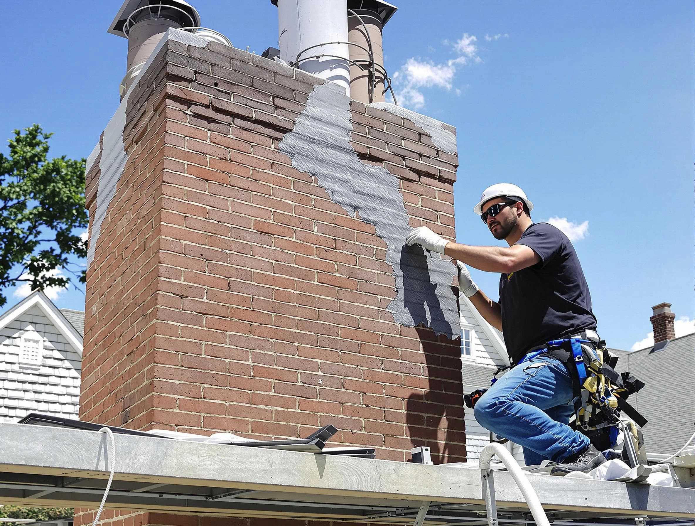 Chimney Restoration in Howell