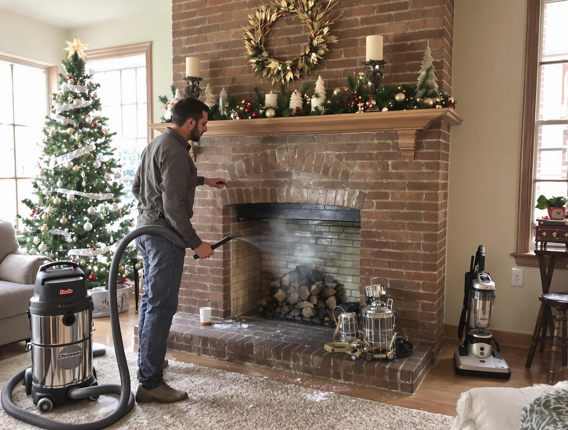 Fireplace Cleaning in Howell