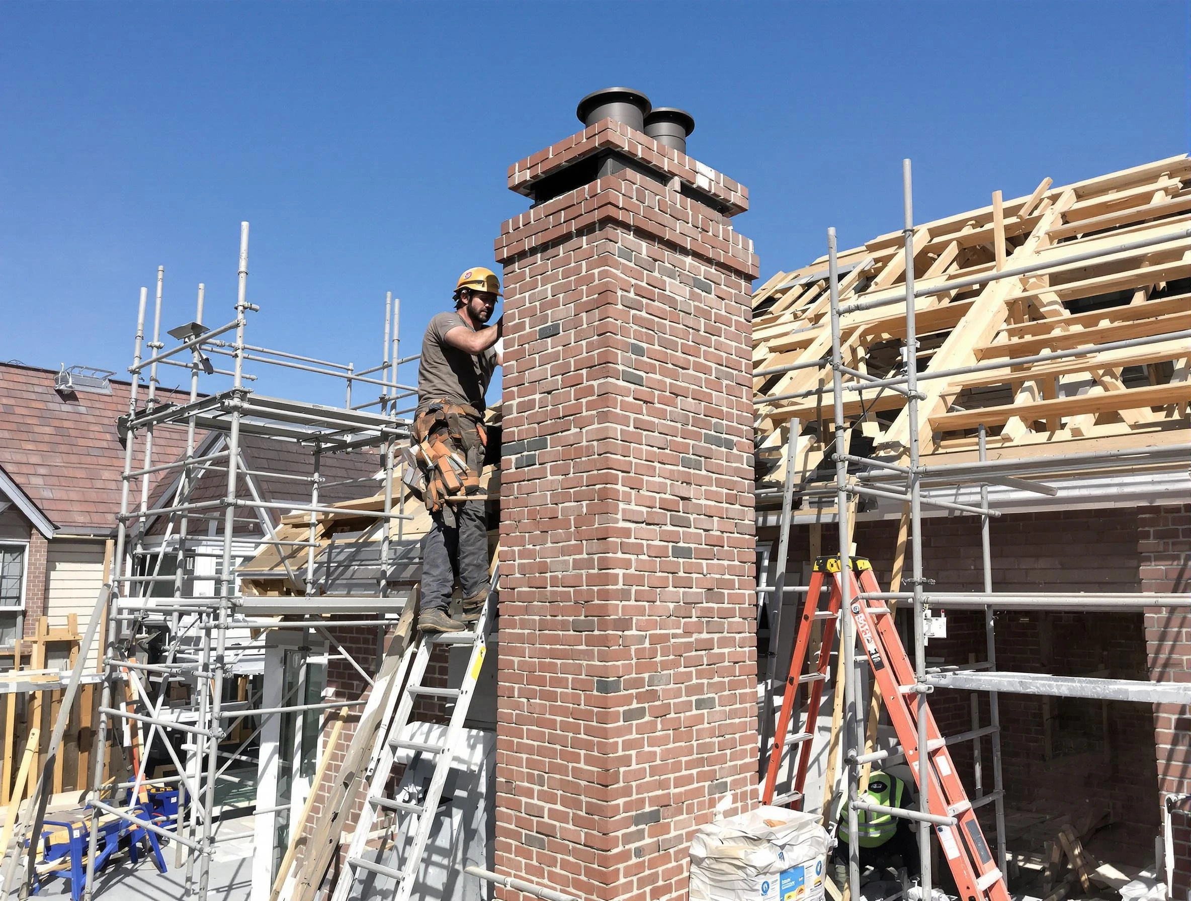 New chimney installation completed by Howell Chimney Sweep in Howell, NJ